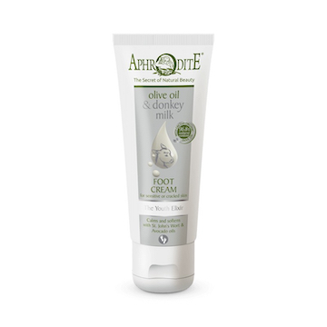 希臘美神Aphrodite Skincare驢奶橄欖護足霜(護腳霜) 75ml產品圖