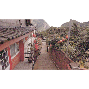 【台灣風景明信片-Taiwan Landscape Postcard】新北市金瓜石祈堂老街-148 mm X 105 mm