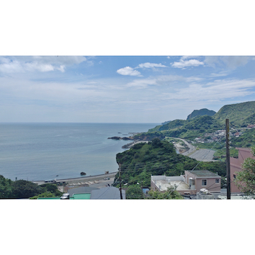 【台灣風景明信片-Taiwan Landscape Postcard】新北市水湳洞陰陽海-148 mm X 105 mm