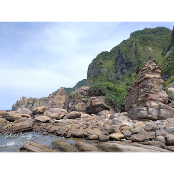 【台灣風景明信片-Taiwan Landscape Postcard】新北市瑞芳南雅奇岩濱海步道-148 mm X 105 mm產品圖